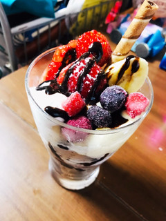 簡単!おうちチョコパフェ-レシピのメイン写真