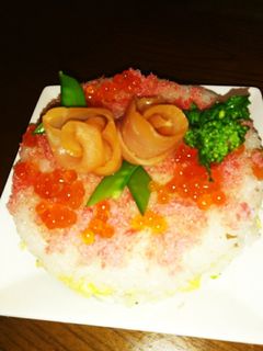 ちらし寿司のもとで、ケーキ寿司♪-レシピのメイン写真