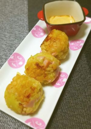 じゃがいもと魚ニソの揚げ玉ボール-レシピのメイン写真