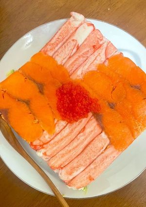 ひしもちケーキごはん(ひな祭り)-レシピのメイン写真