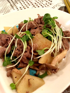 美味しい!牛肉とじゃがいもの炒め物-レシピのメイン写真