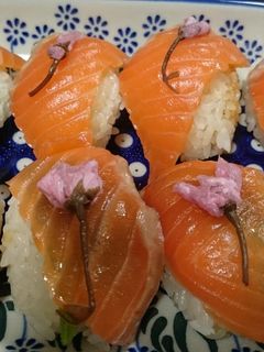 桜手まり寿司-レシピのメイン写真