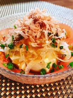 新玉ねぎと豆腐のサラダ-レシピのメイン写真