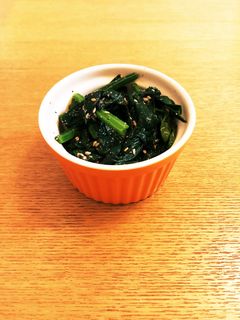 ほうれん草の和え物-レシピのメイン写真
