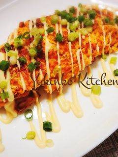 キムチでオムレツ-レシピのメイン写真