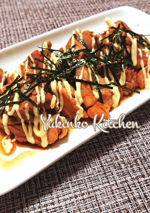 照り焼きチキンアレンジ☆わさびマヨネーズ-レシピのメイン写真