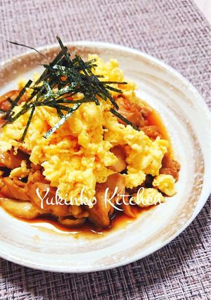 照り焼きチキンアレンジ☆チーズ玉子-レシピのメイン写真