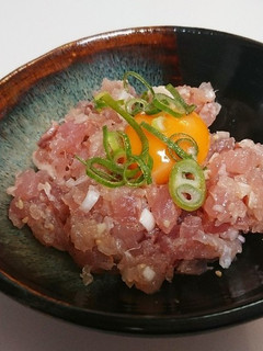 超簡単絶品マグロのたたき-レシピのメイン写真