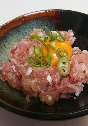 超簡単絶品マグロのたたき-レシピのメイン写真