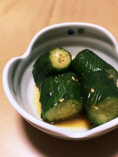 我が家のピリ辛きゅうり-レシピのメイン写真