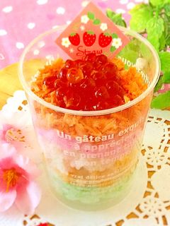 ひなまつりに☆ミニカップちらし寿司-レシピのメイン写真
