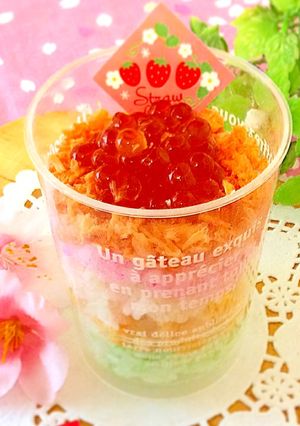 ひなまつりに☆ミニカップちらし寿司-レシピのメイン写真