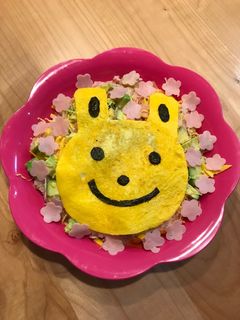 うさちゃん ちらし寿司 ひな祭りに-レシピのメイン写真