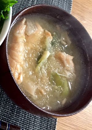 鮭のアラ みぞれ汁-レシピのメイン写真