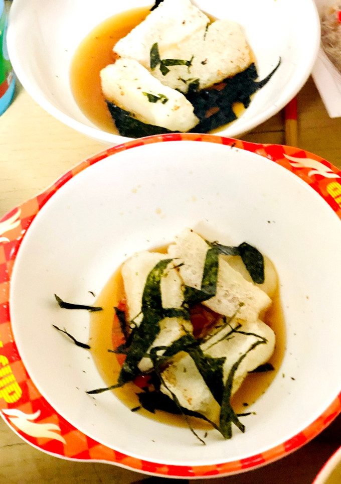 あげもの後の揚げ餅-レシピのメイン写真