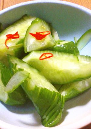 蛇腹キュウリの浅漬け🥒-レシピのメイン写真