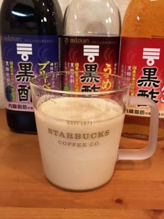 夏バテにも*豆乳黒酢-レシピのメイン写真