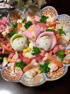 見て良し食べて旨しひなまつり-レシピのメイン写真