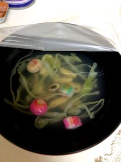 缶詰アサリのお吸い物-レシピのメイン写真