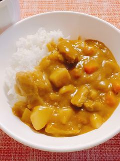 昔の給食で食べた懐かしカレーライス-レシピのメイン写真