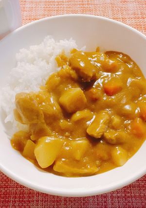 昔の給食で食べた懐かしカレーライス-レシピのメイン写真