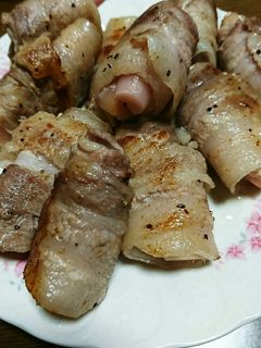豚バラ肉で作る新生姜肉巻き!-レシピのメイン写真