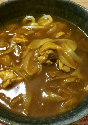 120、蕎麦屋の味を再現?カレーうどん♡-レシピのメイン写真