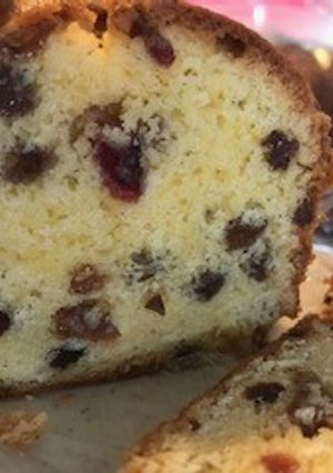 クランベリーとレーズンのパウンドケーキ-レシピのメイン写真