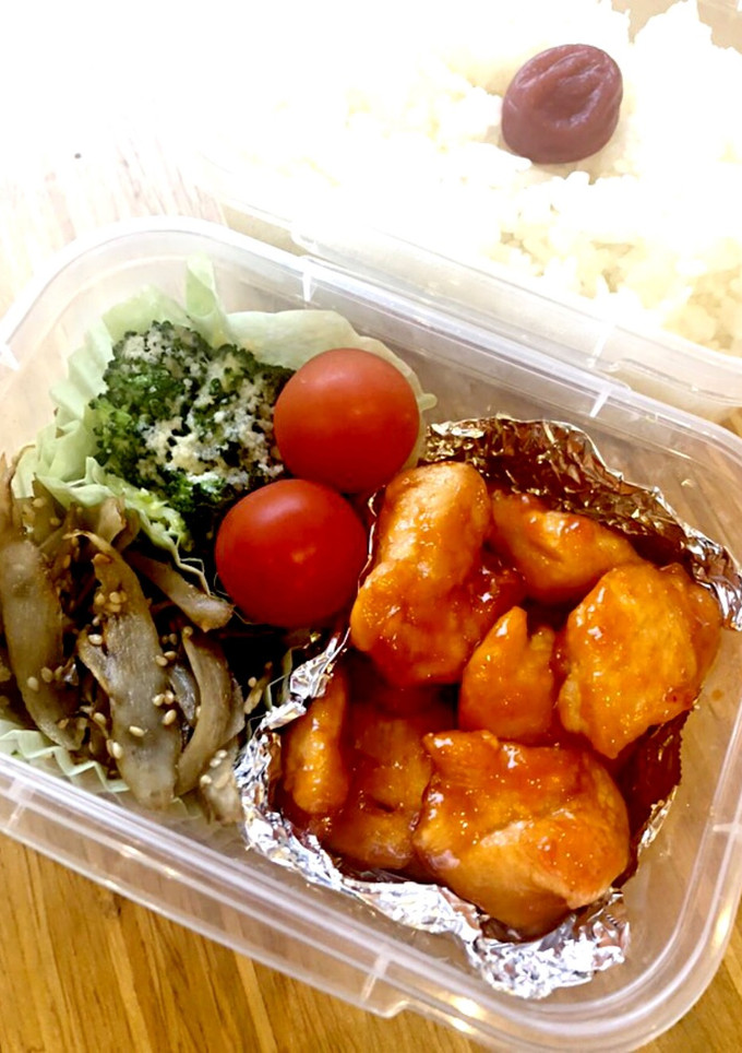 【お弁当】ささみのチリソース炒め-レシピのメイン写真