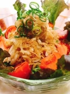 新玉ねぎとツナの和サラダ-レシピのメイン写真