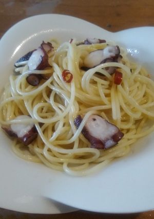 たこロンチーノ（たこのペペロンチーノ）-レシピのメイン写真
