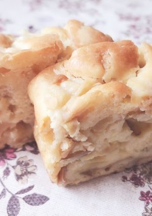 ふわふわしっとり家にあるものりんごケーキ-レシピのメイン写真