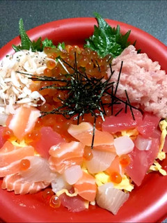 魔改造海鮮丼-レシピのメイン写真