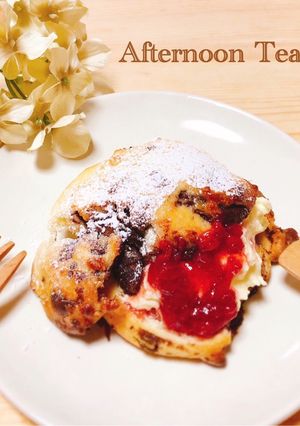 アフタヌーンティルームのスコーンの食べ方-レシピのメイン写真
