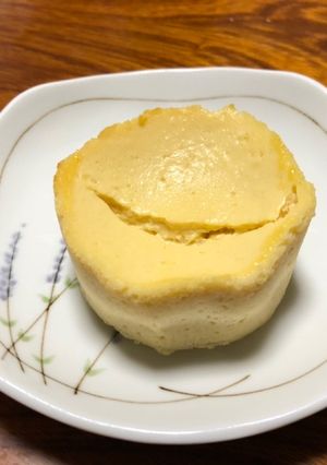 スライスチーズで粉なしチーズケーキ☆-レシピのメイン写真