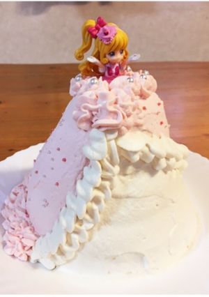 プリキュア☆ドールケーキ-レシピのメイン写真