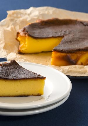 簡単に本場の味♡バスクチーズケーキ-レシピのメイン写真