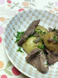 ✿新じゃがと❀牛肉の✿アンチョビ炒め-レシピのメイン写真
