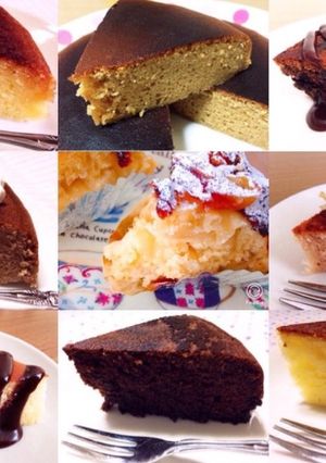 ♡炊飯器ケーキ一覧♡-レシピのメイン写真