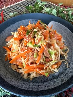 野菜たっぷり焼きビーフン-レシピのメイン写真