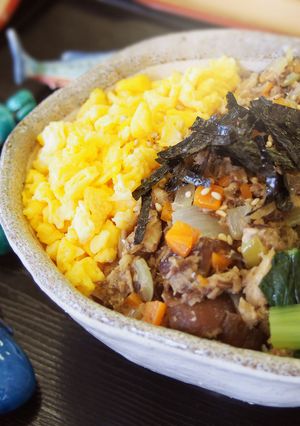 さばそぼろ丼-レシピのメイン写真