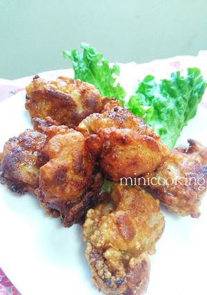 簡単に味染み♪味噌塩麹漬け唐揚げ-レシピのメイン写真