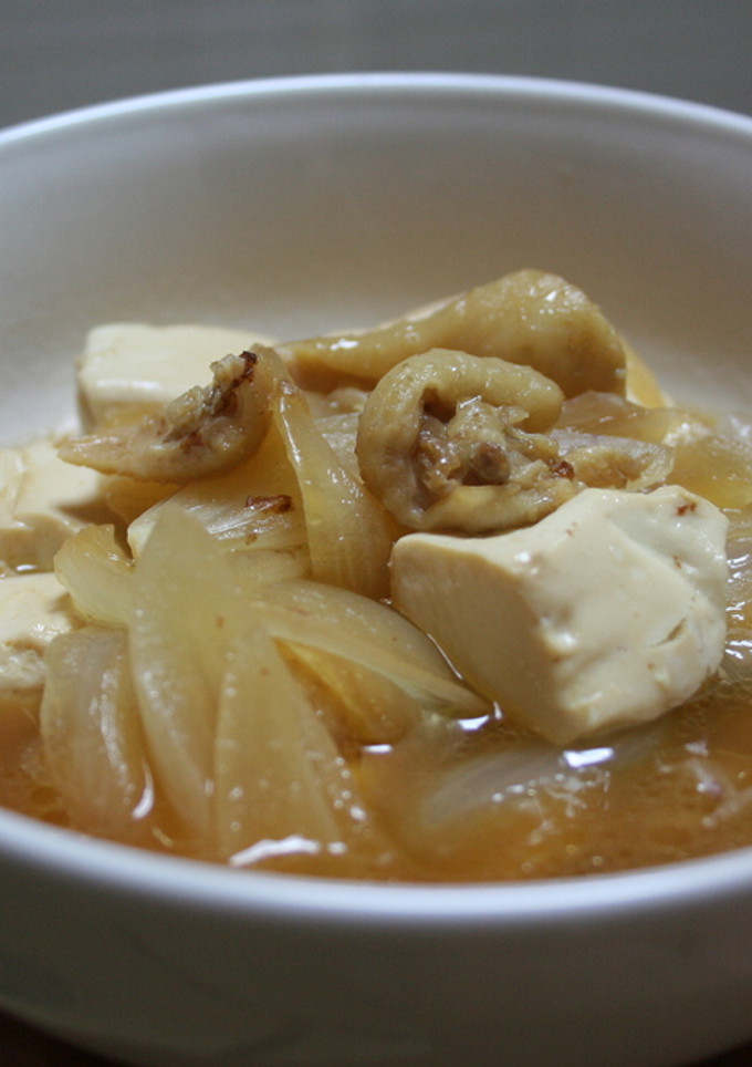 豆腐と鶏皮の炒め煮✿-レシピのメイン写真