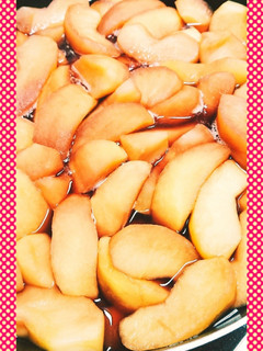 林檎を救済!赤ワインの煮林檎-レシピのメイン写真