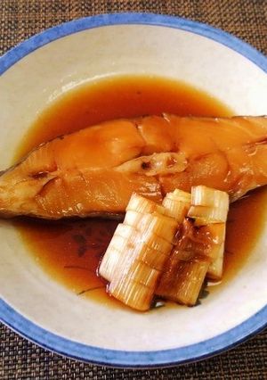 鰈の煮つけとろとろあまーい白葱添え♪～♪-レシピのメイン写真
