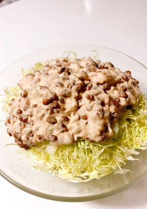 美味しくて箸が止まらない！納豆サラダ♪-レシピのメイン写真