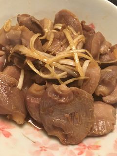 砂肝のポン酢和え-レシピのメイン写真