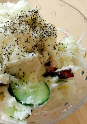 カリカリベーコンのポテトサラダ-レシピのメイン写真