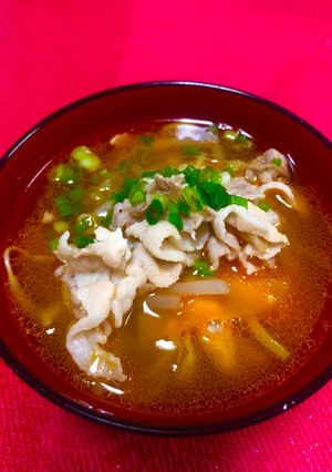 あの食べ放題のカルビスープ風中華スープ-レシピのメイン写真