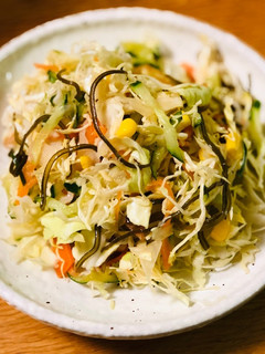 塩昆布サラダ-レシピのメイン写真